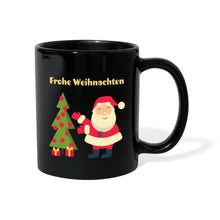 Lade das Bild in den Galerie-Viewer, Becher Frohe Weihnachten - Schwarz