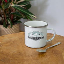 Lade das Bild in den Galerie-Viewer, Emaille-Tasse - Adventure - Weiß