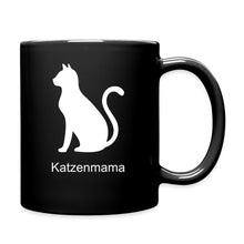 Lade das Bild in den Galerie-Viewer, Katzenmama Tasse - Schwarz