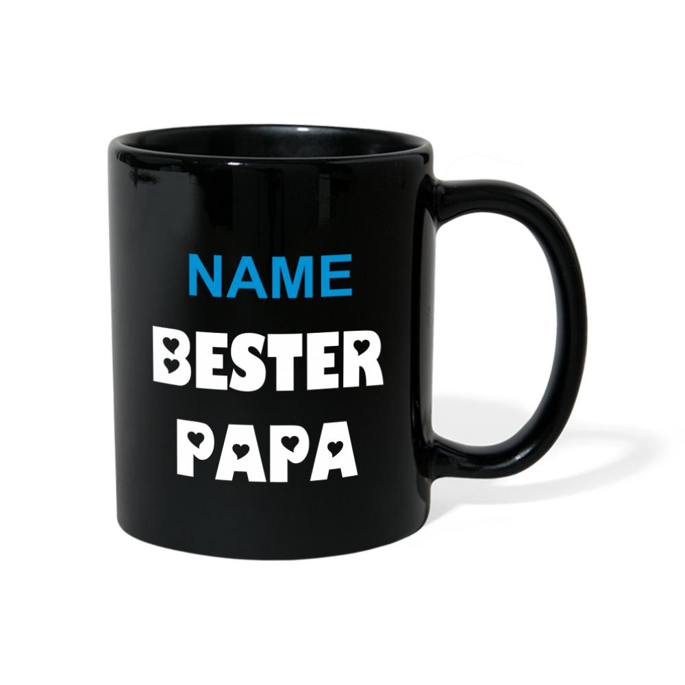 Papa Tasse personalisiert - Schwarz