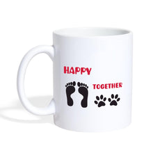 Lade das Bild in den Galerie-Viewer, Tasse - Happy Together (Dog) - white