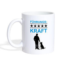Lade das Bild in den Galerie-Viewer, Hunde Tasse - Führungskraft - white