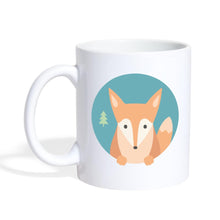 Lade das Bild in den Galerie-Viewer, Fuchs Tasse - Fuchs im Wald - white