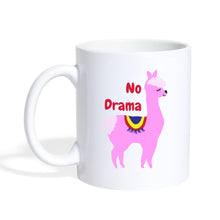 Lade das Bild in den Galerie-Viewer, Tasse Lama - No Drama - white