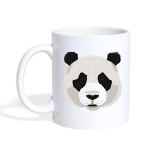 Lade das Bild in den Galerie-Viewer, Tasse mit Panda Kopf - white