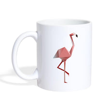 Lade das Bild in den Galerie-Viewer, Flamingo Tasse - 3D - white