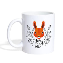 Lade das Bild in den Galerie-Viewer, Eichhörnchen Tasse - You and Me - white