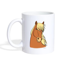 Lade das Bild in den Galerie-Viewer, Tasse mit Pferdekopf - white