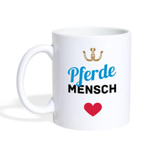 Lade das Bild in den Galerie-Viewer, Tasse für Pferde-Menschen - white