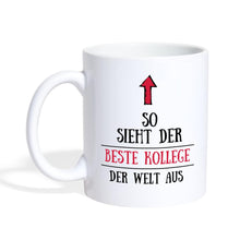 Lade das Bild in den Galerie-Viewer, Tasse - So sieht der beste Kollege der Welt aus - white
