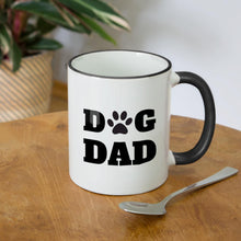 Lade das Bild in den Galerie-Viewer, Kaffee-Tasse - DOG DAD - Weiß/Schwarz