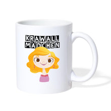 Lade das Bild in den Galerie-Viewer, Tasse - KRAWALLMÄDCHEN - weiß