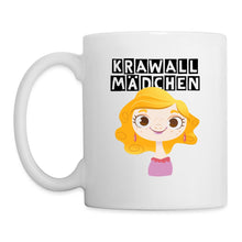 Lade das Bild in den Galerie-Viewer, Tasse - KRAWALLMÄDCHEN - weiß