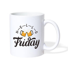 Lade das Bild in den Galerie-Viewer, Tasse - Hello Friday - weiß