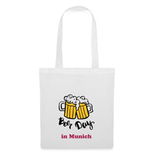 Lade das Bild in den Galerie-Viewer, Stoffbeutel Beer Day in Munich - Weiß
