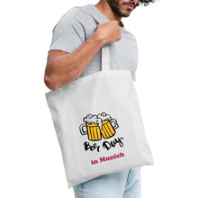 Lade das Bild in den Galerie-Viewer, Stoffbeutel Beer Day in Munich - Weiß