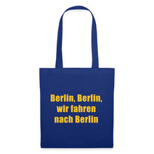 Lade das Bild in den Galerie-Viewer, Stoffbeutel Berlin, Berlin - Royalblau