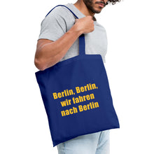 Lade das Bild in den Galerie-Viewer, Stoffbeutel Berlin, Berlin - Royalblau