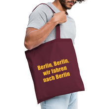 Lade das Bild in den Galerie-Viewer, Stoffbeutel Berlin, Berlin - Burgunderrot