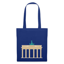Lade das Bild in den Galerie-Viewer, Stoffbeutel Berlin mit Brandenburger Tor - Royalblau