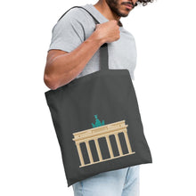 Lade das Bild in den Galerie-Viewer, Stoffbeutel Berlin mit Brandenburger Tor - Graphite
