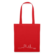 Lade das Bild in den Galerie-Viewer, Stoffbeutel mit München Silhouette - Rot
