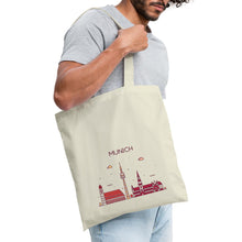 Lade das Bild in den Galerie-Viewer, Stoffbeutel Munich - Natur