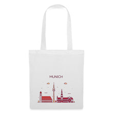 Lade das Bild in den Galerie-Viewer, Stoffbeutel Munich - Weiß