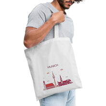 Lade das Bild in den Galerie-Viewer, Stoffbeutel Munich - Weiß