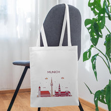 Lade das Bild in den Galerie-Viewer, Stoffbeutel Munich - Weiß