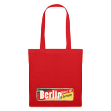 Lade das Bild in den Galerie-Viewer, Stoffbeutel over Berlin widest sky in Germany - Rot