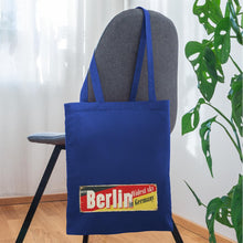 Lade das Bild in den Galerie-Viewer, Stoffbeutel over Berlin widest sky in Germany - Royalblau