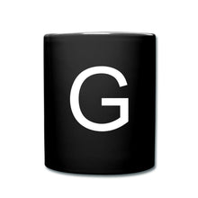 Lade das Bild in den Galerie-Viewer, Tasse einfarbig - Schwarz