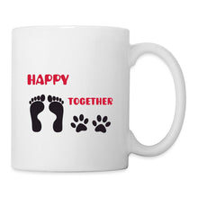 Lade das Bild in den Galerie-Viewer, Tasse - Happy Together (Dog) - white