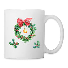 Lade das Bild in den Galerie-Viewer, Tasse mit Mistelzweig - Weiß