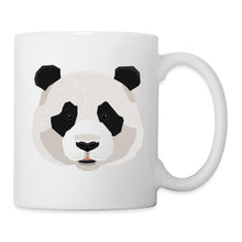 Lade das Bild in den Galerie-Viewer, Tasse mit Panda Kopf - white