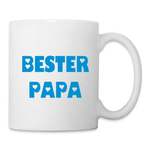 Lade das Bild in den Galerie-Viewer, Vater Tasse weiß - Bester Papa - Weiß
