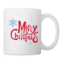 Lade das Bild in den Galerie-Viewer, Weihnachtstasse - Merry Christmas - Weiß