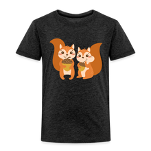 Lade das Bild in den Galerie-Viewer, Kinder Premium T-Shirt - Eichhörnchen - Anthrazit
