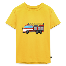 Lade das Bild in den Galerie-Viewer, Kinder Premium T-Shirt - Feuerwehr - Sonnengelb
