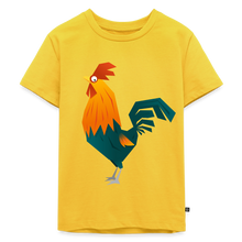 Lade das Bild in den Galerie-Viewer, Kinder Premium T-Shirt - Hahn - Sonnengelb
