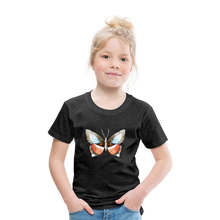 Lade das Bild in den Galerie-Viewer, Kinder Premium T-Shirt mit Schmetterling - Anthrazit
