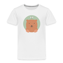 Lade das Bild in den Galerie-Viewer, Kinder Premium T-Shirt - Bär und Biene - Weiß
