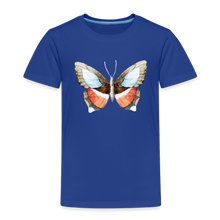 Lade das Bild in den Galerie-Viewer, Kinder Premium T-Shirt mit Schmetterling - Königsblau
