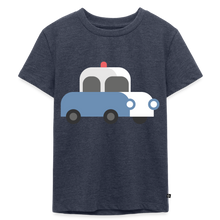 Lade das Bild in den Galerie-Viewer, Kinder Premium T-Shirt - Polizei - Jeansblau 
