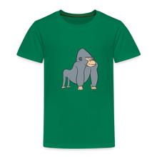 Lade das Bild in den Galerie-Viewer, Kinder Premium T-Shirt mit Gorilla - Kelly Green
