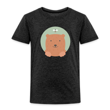 Lade das Bild in den Galerie-Viewer, Kinder Premium T-Shirt - Bär und Biene - Anthrazit
