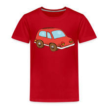 Lade das Bild in den Galerie-Viewer, Kinder Premium T-Shirt - Auto - Rot
