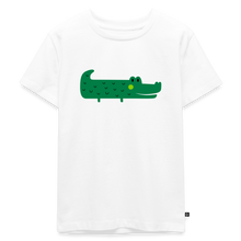 Lade das Bild in den Galerie-Viewer, Kinder Premium T-Shirt - Krokodil - Weiß
