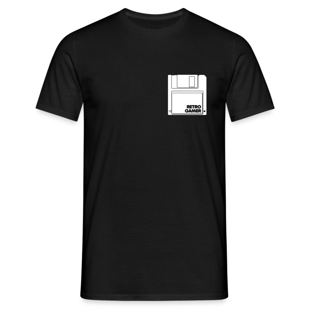 Männer T-Shirt - Retro Gamer - Schwarz